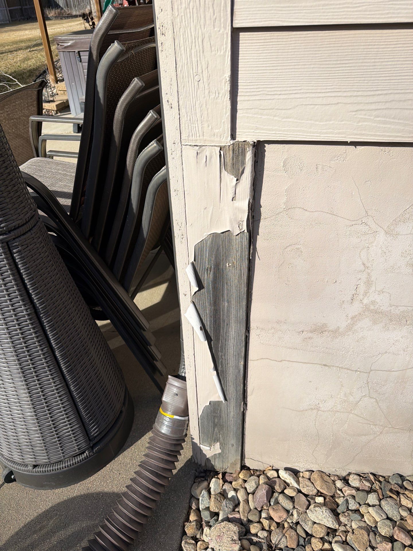 Residential Exterior Painting and Trim Restoration in Sioux Falls by Select Painting, Coatings & Garage Cabinets