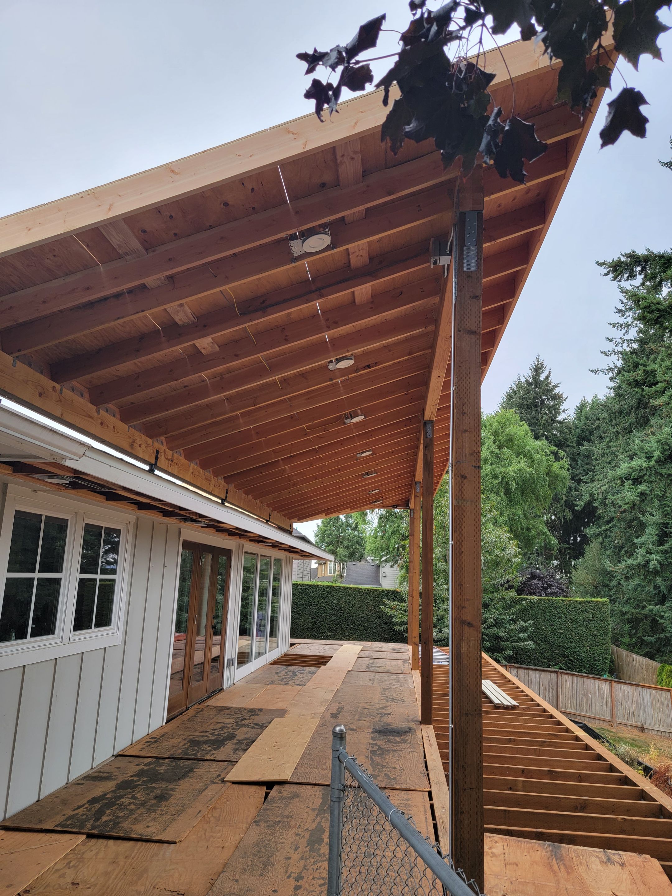 Full Modern Deck & Patio Cover Remodel w/ Ipe Hardwood Decking by Crm Services Llc