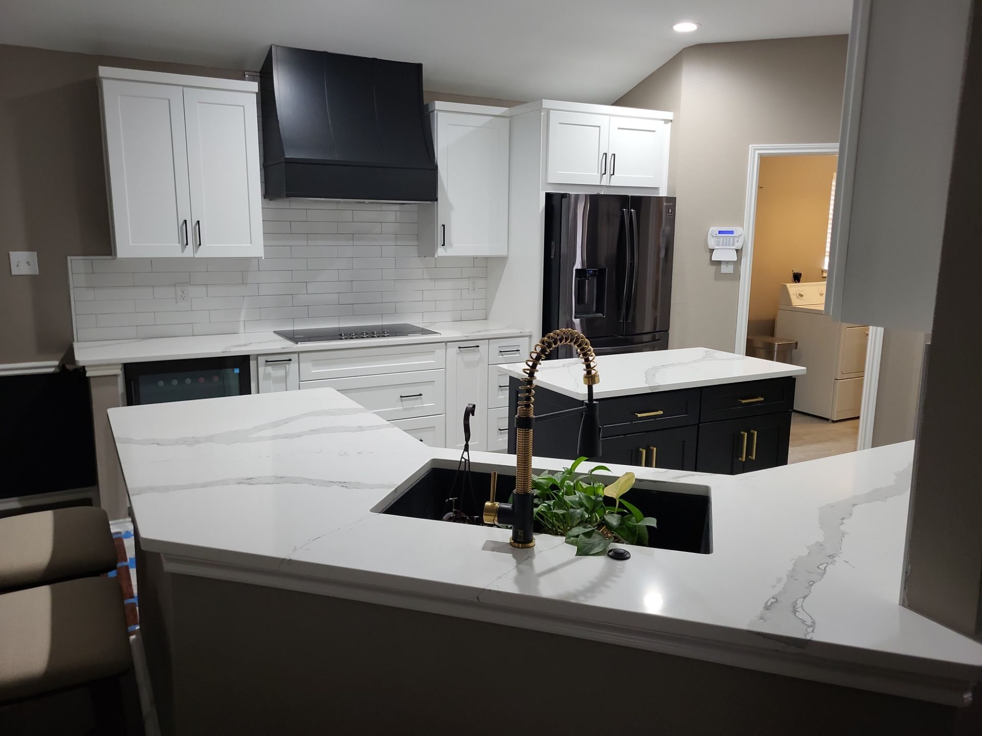 Northwest San Antonio Kitchen Remodel | Bright White Cabinets & Open Layout by Legacy Bath and Kitchen 