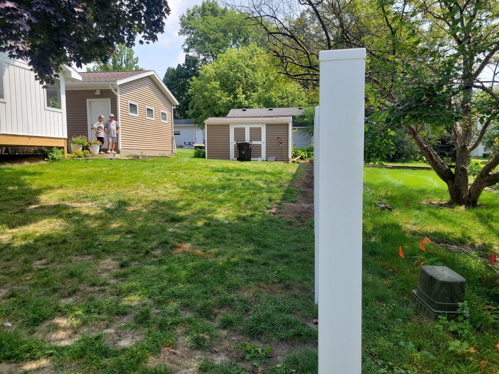 Project in Cedar Falls by Perfect Picket Fence and Stain