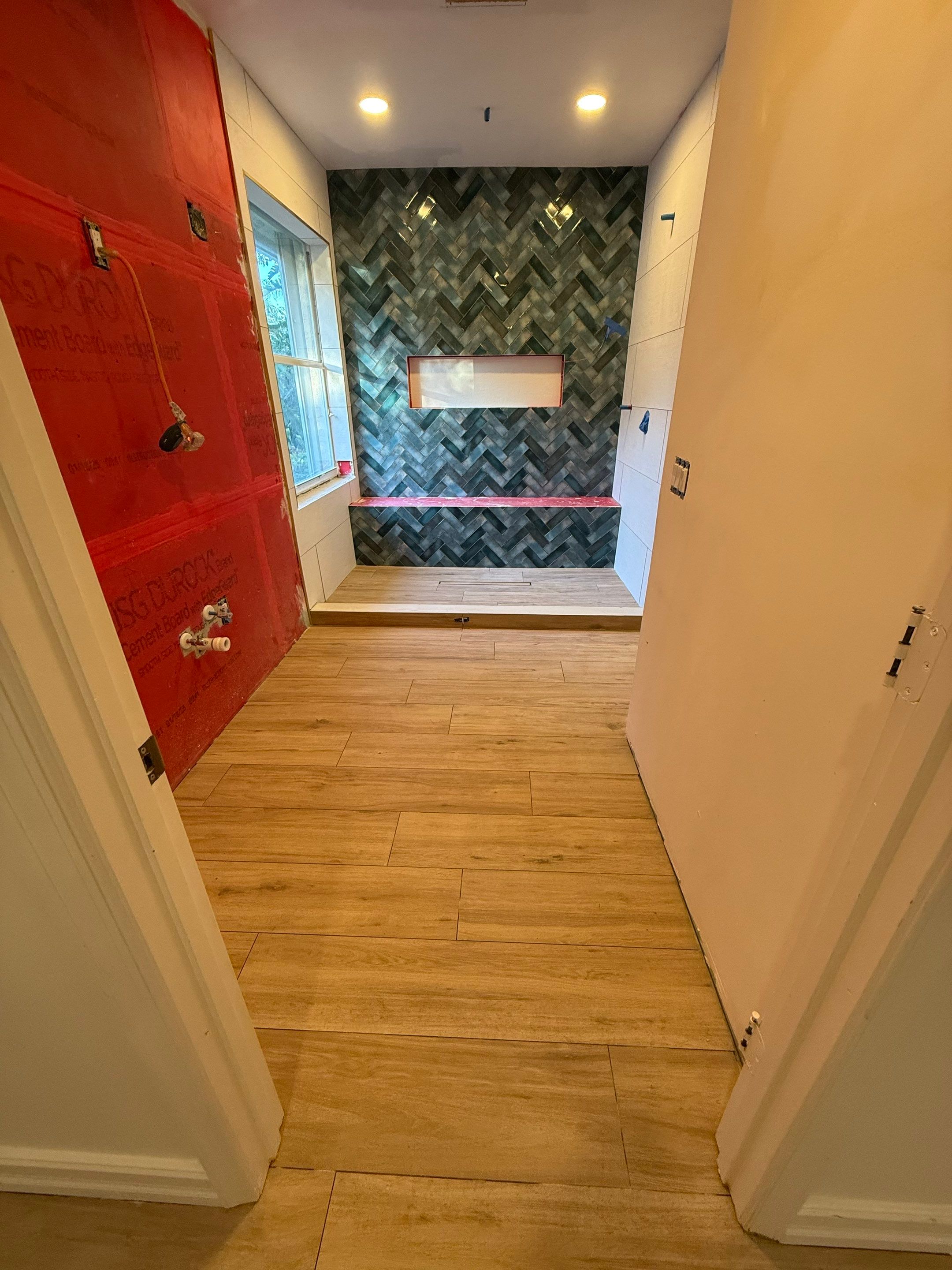 Master Bathroom, Main Floors & Powder Room - Delray Beach by Hevi Tile