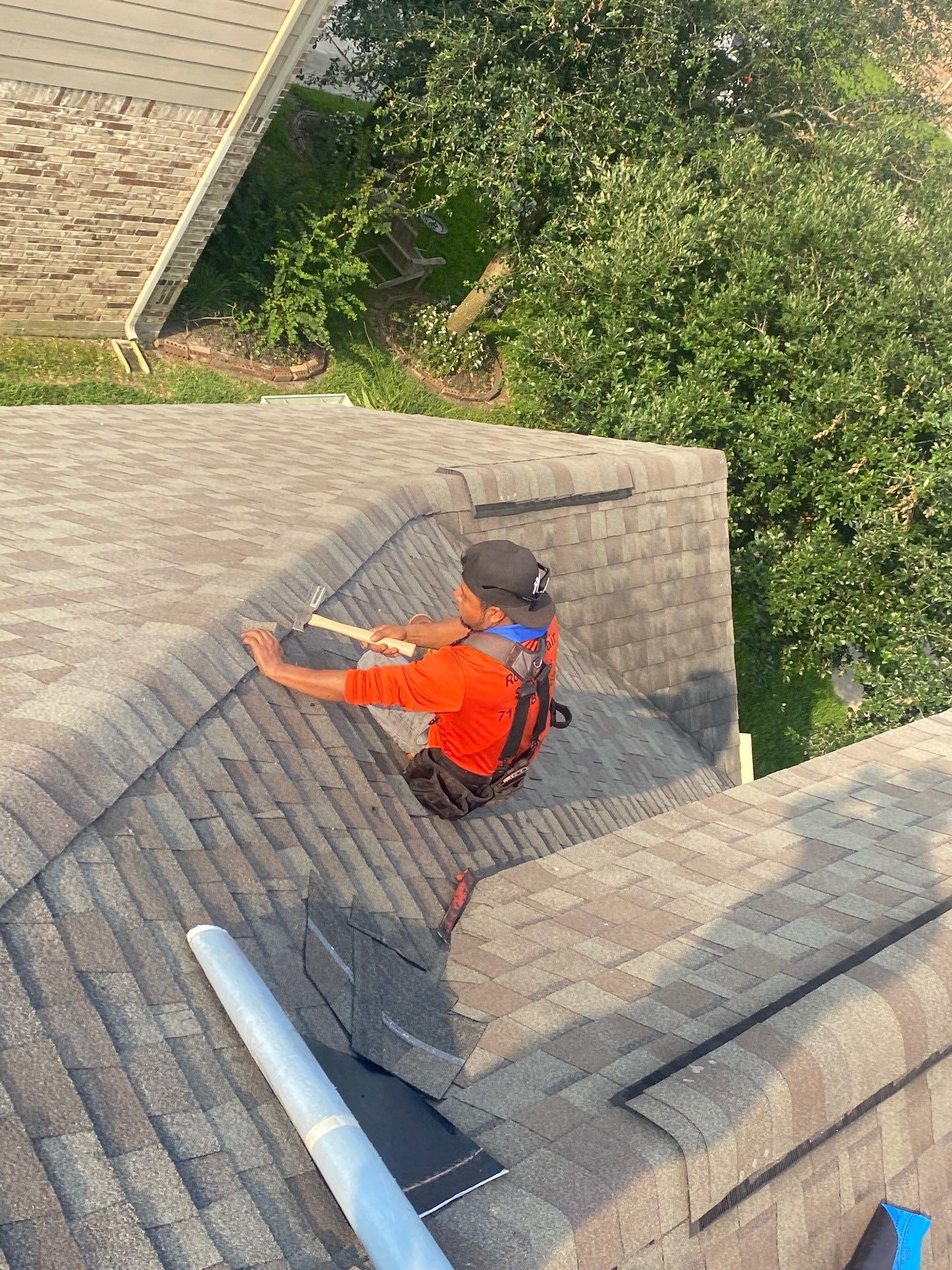 Residential Roofing Repair using Owen's Corning Duration (Lifetime) Shingles by Roof Repair Company
