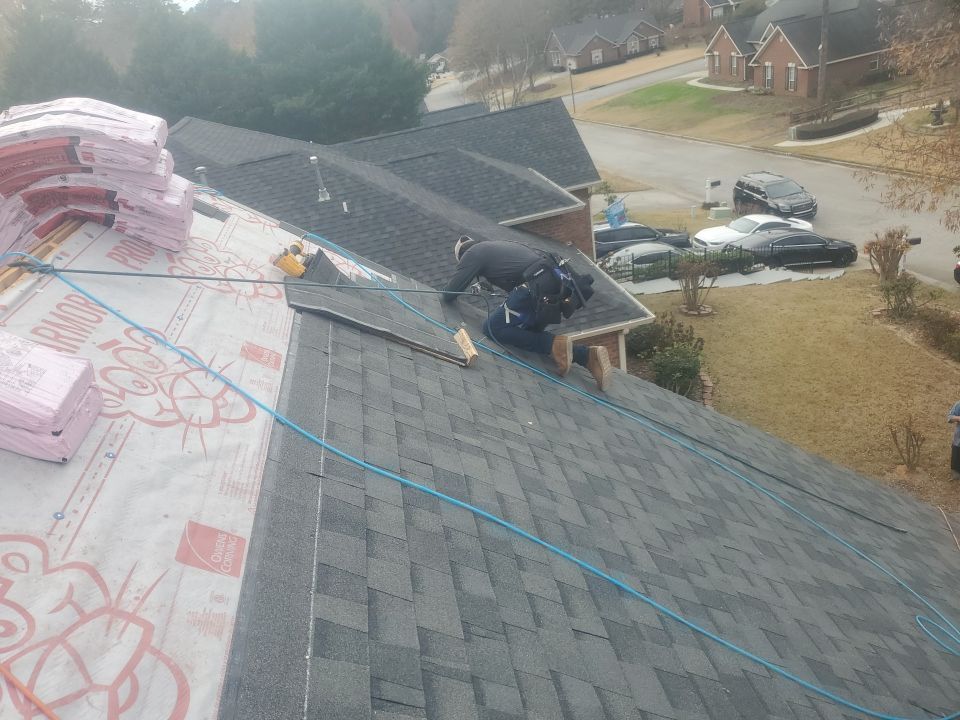Residential Roofing Installation using Owens Corning by Inspector Roofing and Restoration