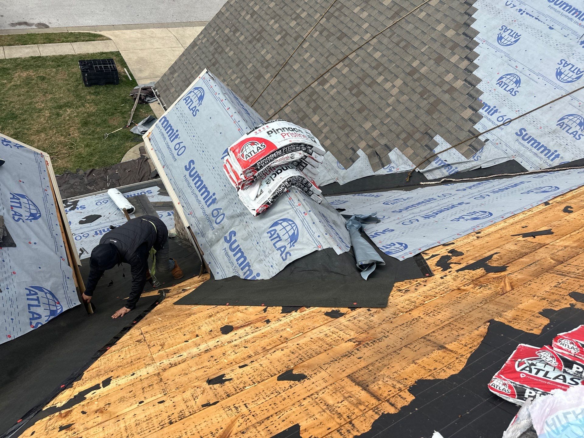 Residential Roof + Gutters & Downspouts Install  by Titan Commercial & Residential Roofing 