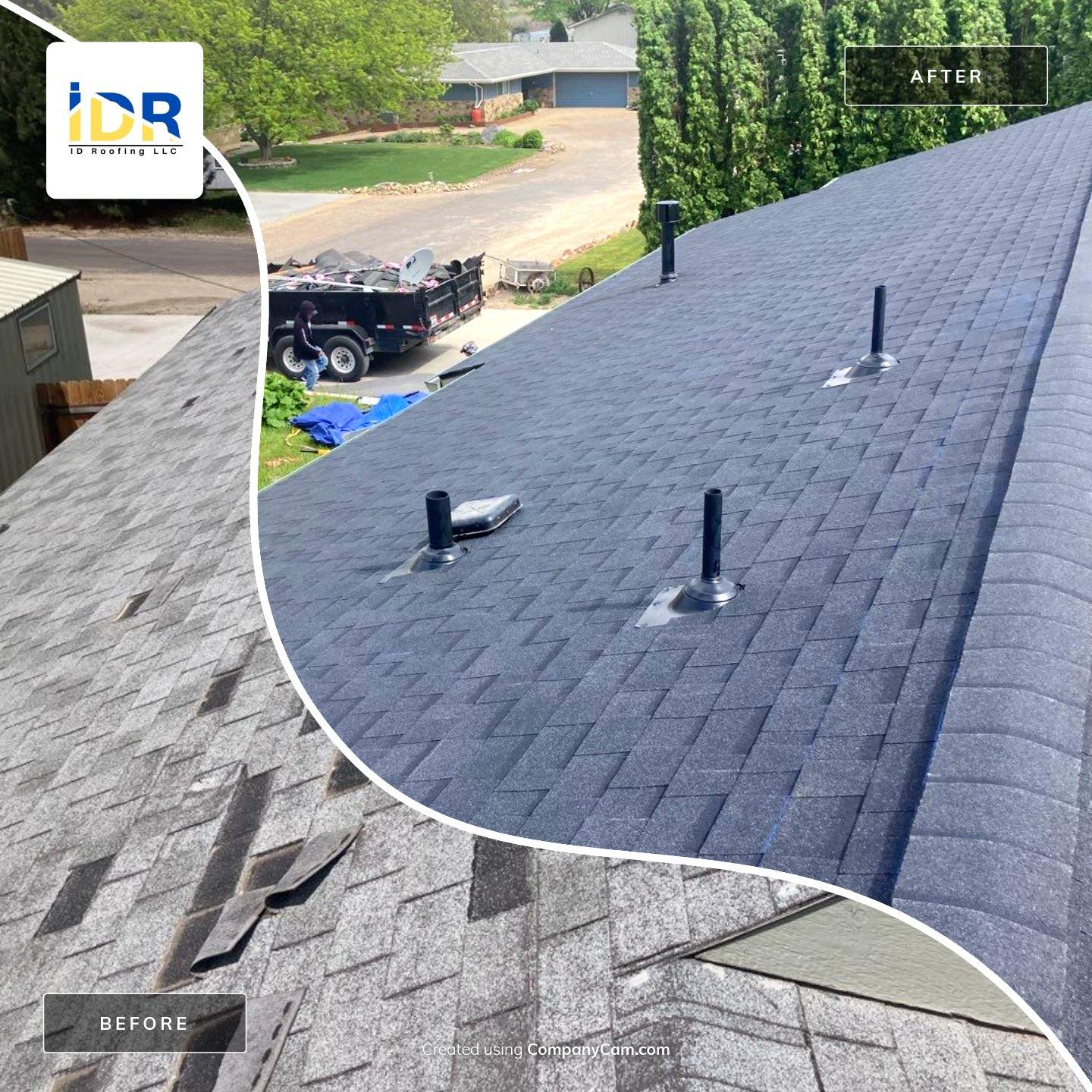 Marsing Residential Roofing Installation using Owens Corning by ID Roofing LLC