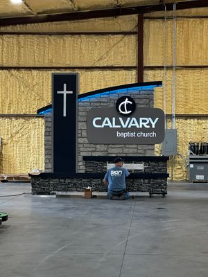 Calvary Baptist Monument