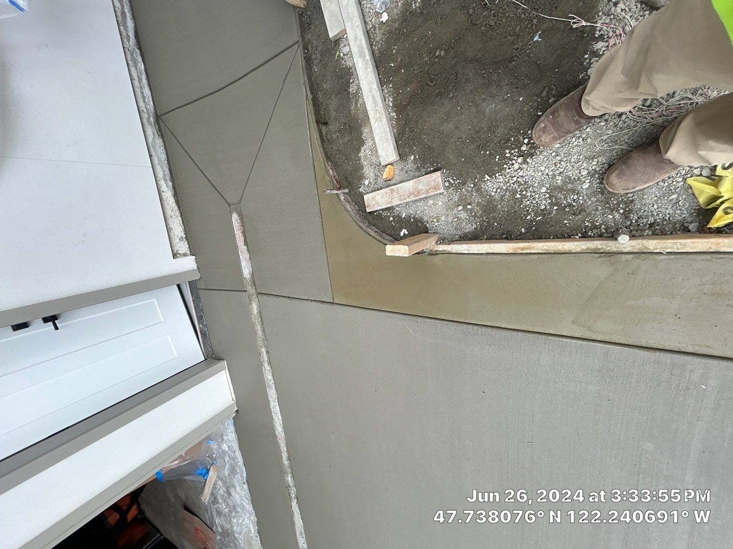 Nathan | Concrete Driveway & Walkway by Jireh Asphalt & Concrete Inc 