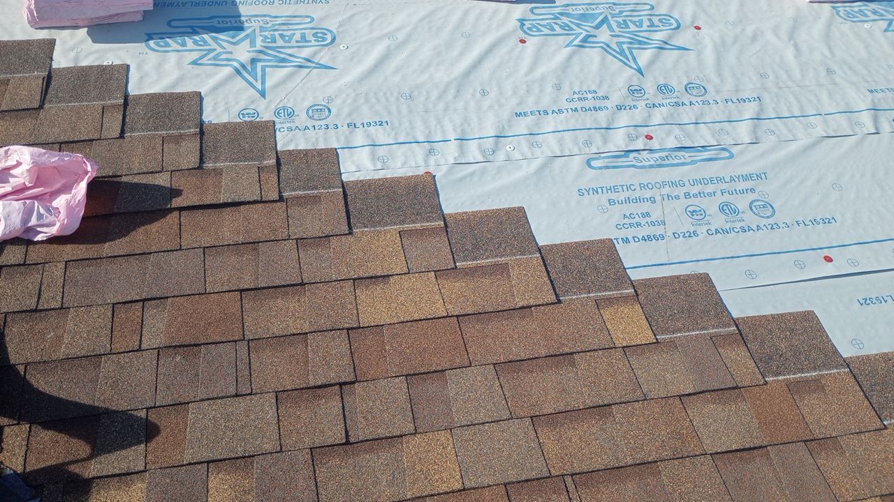 Residential Roofing Installation using Performance Shingles by Mr. Roofer