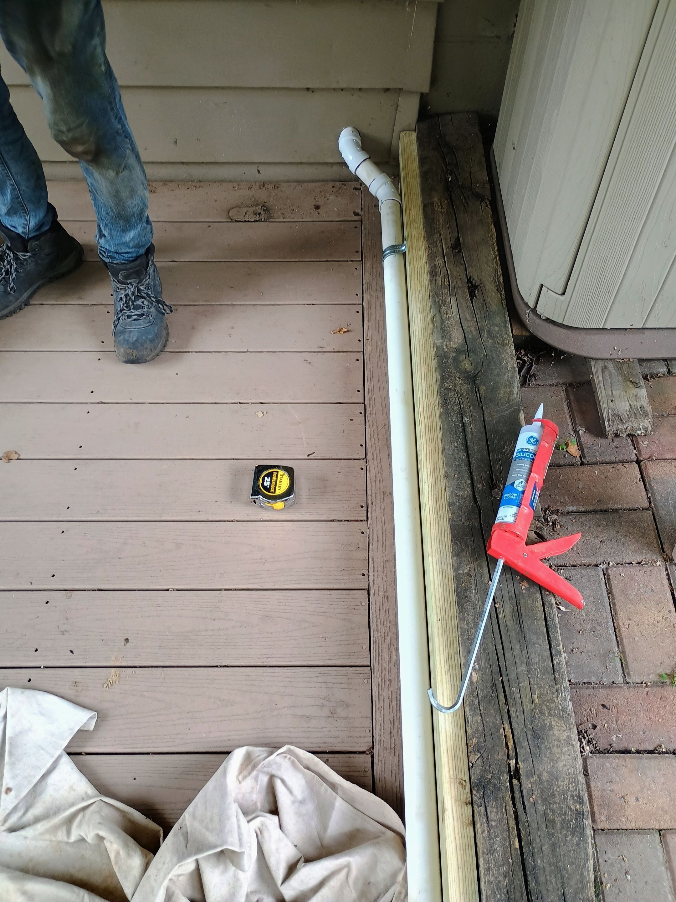 Richard’s Sump Pump Discharge Line Fix by Waterproofing Northeast