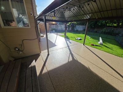 Patio Transformation using Pecan