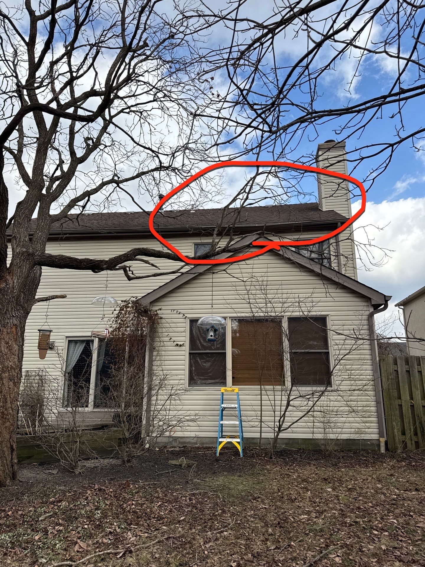 sometimes gutters need a roof by SOS Home Ohio 