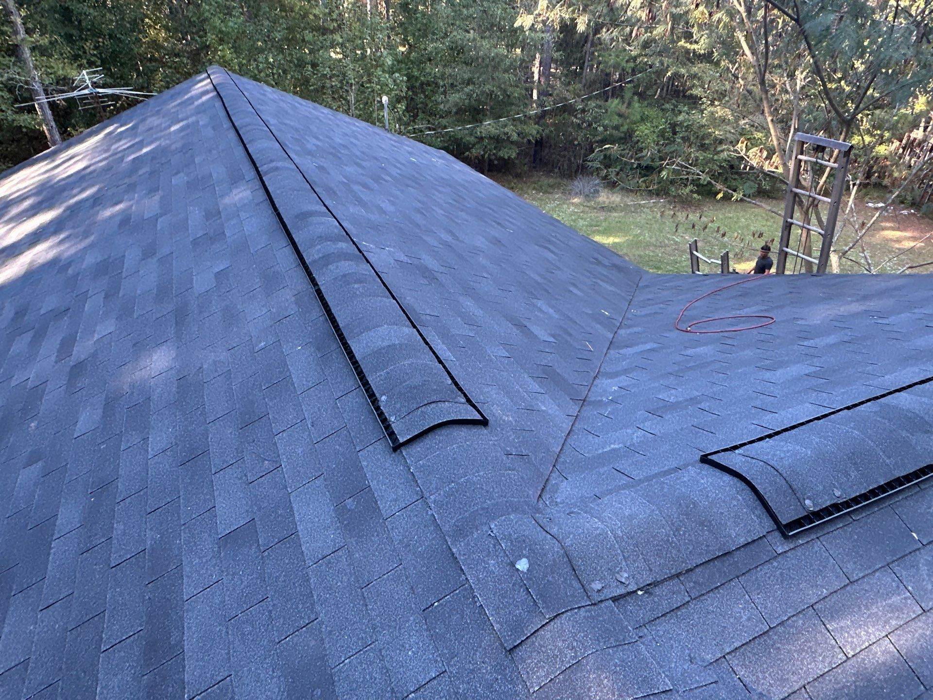 Project in Haddock by Aultman Roofing
