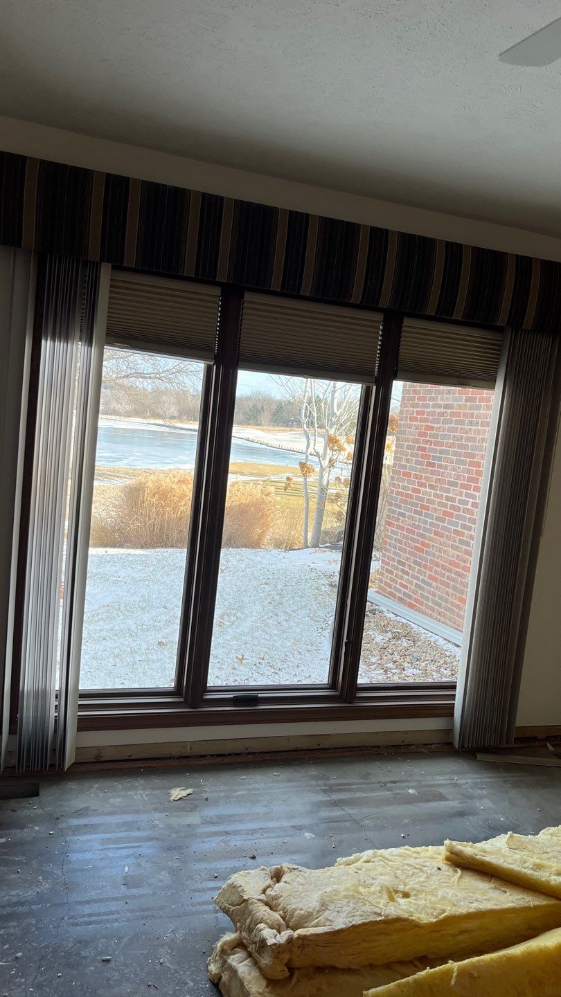 Transformation to Million dollar view  by Custom Blinds & Design