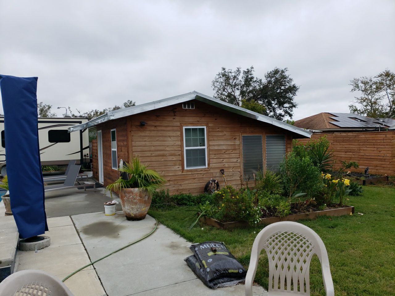 Gutter Installation using K-Style Seamless Gutters and Soffit and Fascia Replacement by Gutter Professors