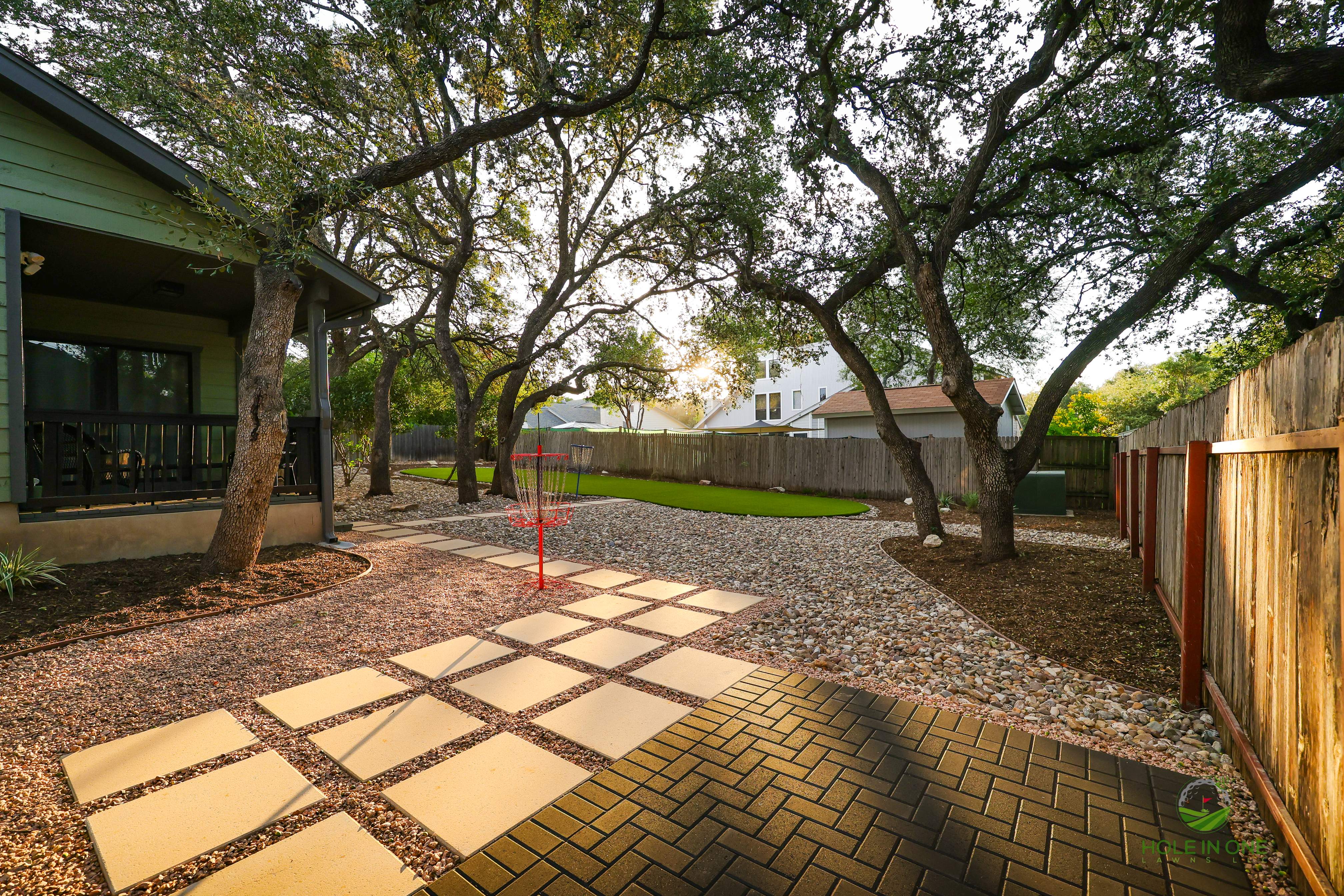 Pet Turf, Holland Paver Walkway & 2x2 Pavers | Green Springs Valley, San Antonio TX by Hole In One Lawns, LLC