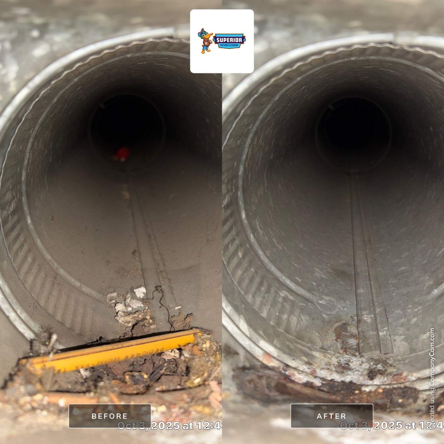 Air Duct Cleaning With a Vacuum Truck in Beaver Falls, PA by Superior Air Duct Cleaning