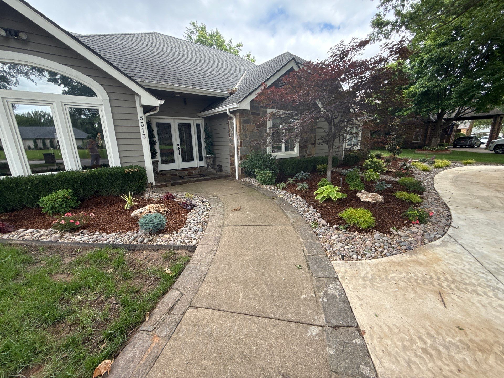 Project in Tulsa by Greenscapes Outdoor