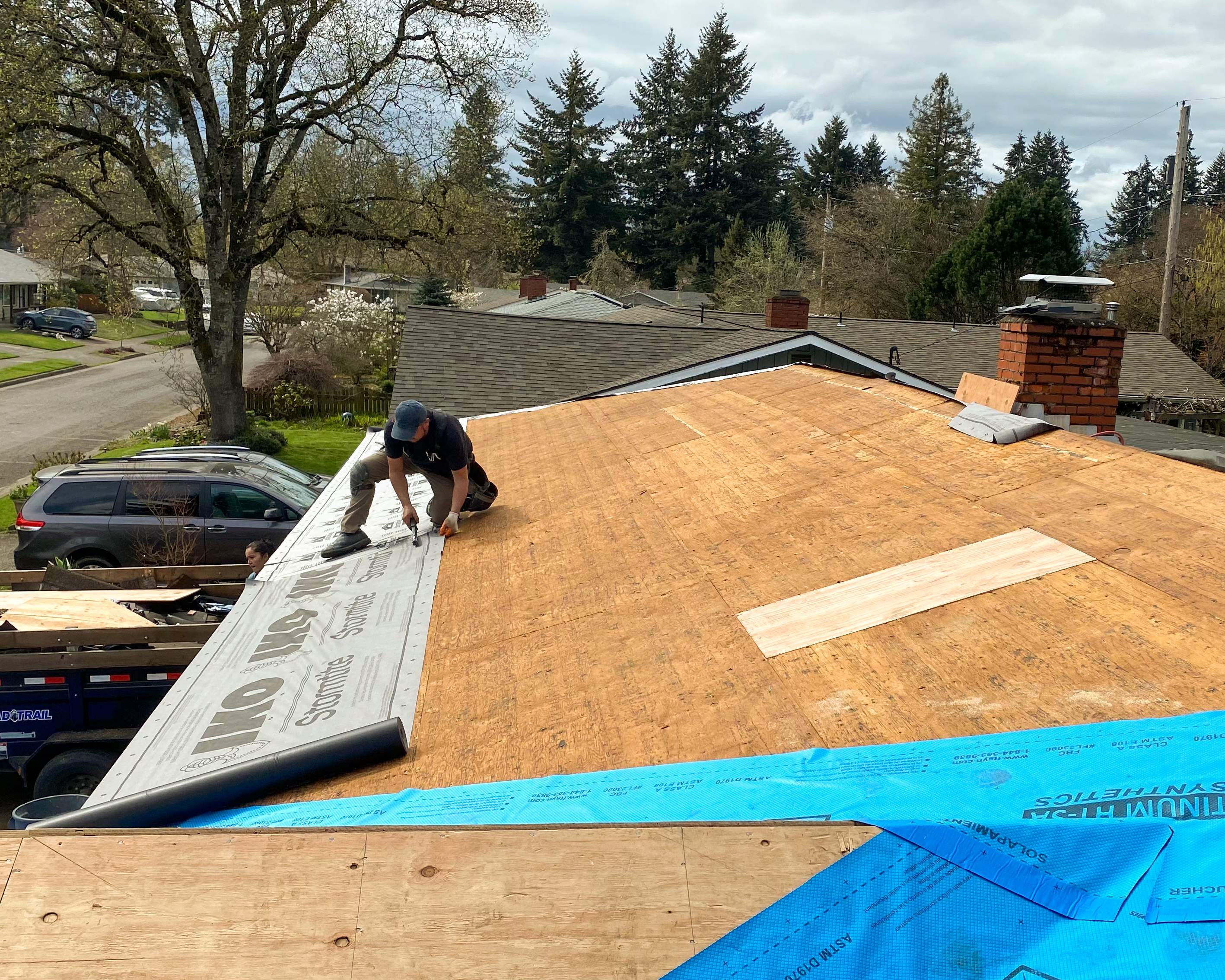 Roof Replacement using Shingles by Villegas Remodeling, LLC