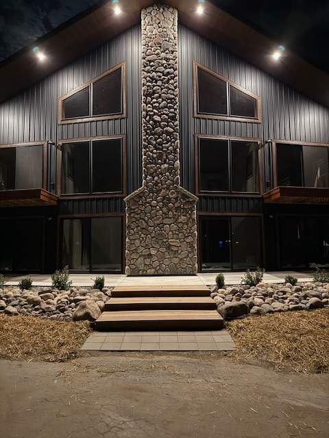 Project in Cohasset by Wilkening Fireplace