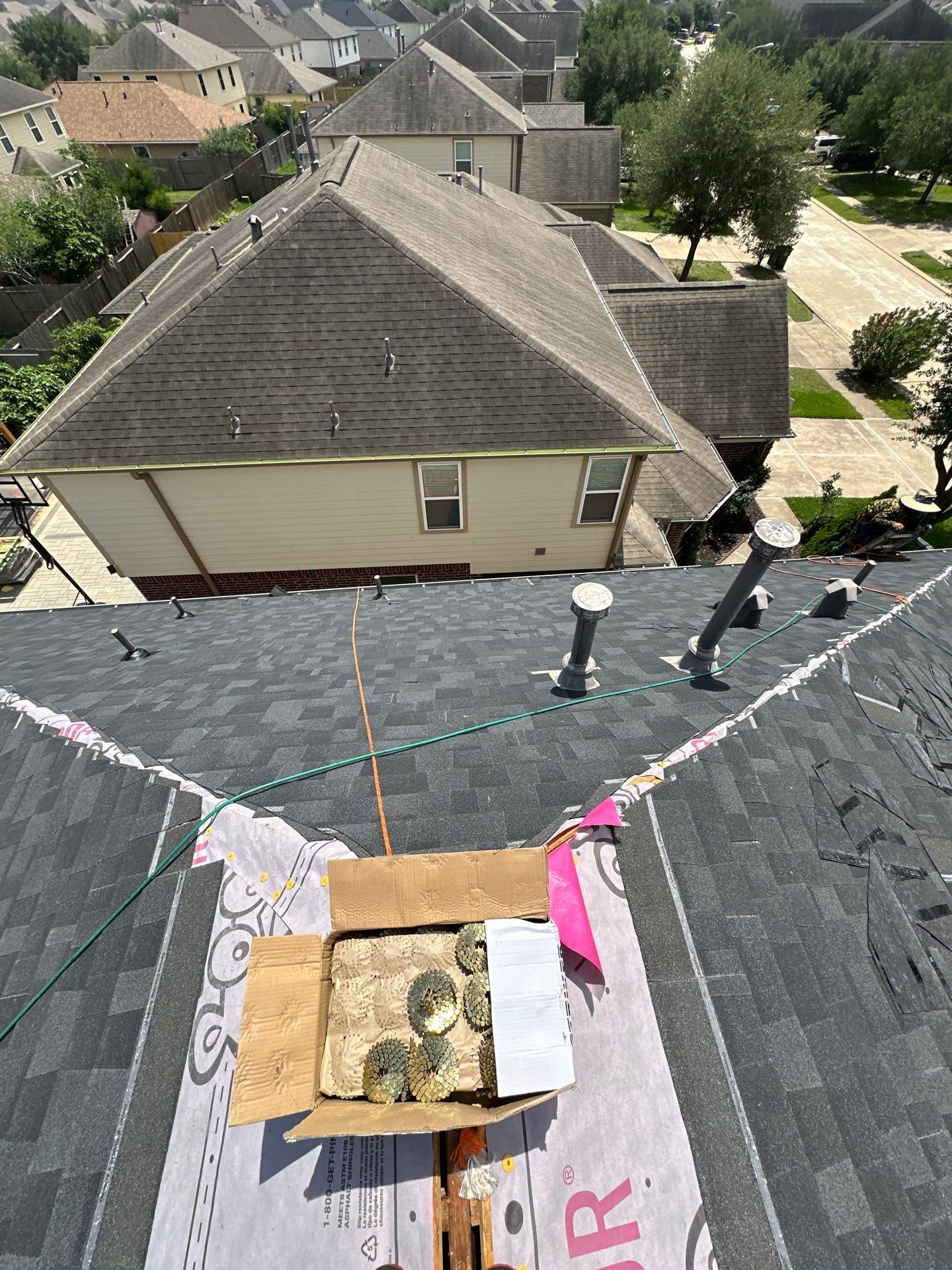 Project in Katy by Motion Roofing