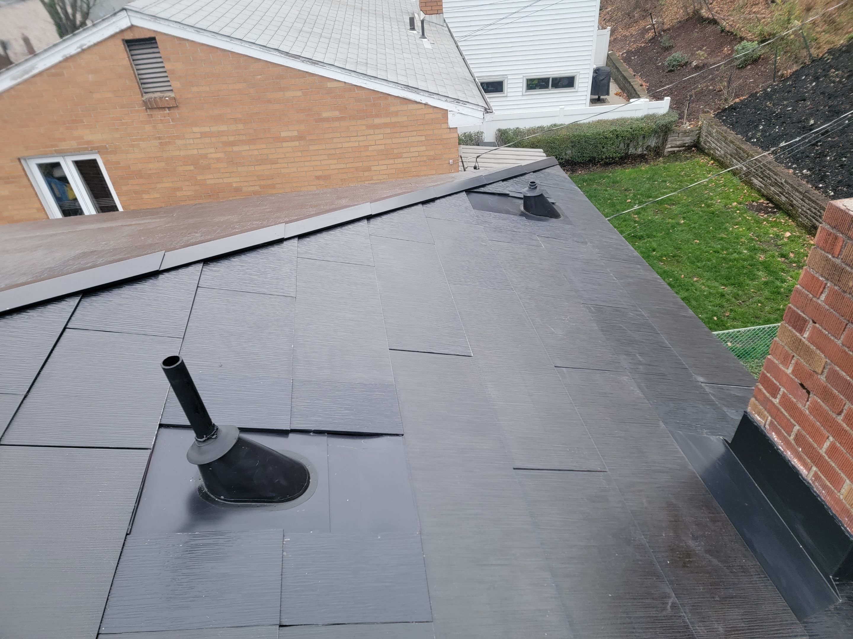 Tesla Solar Roof in Pittsburgh, PA by American Home Contractors