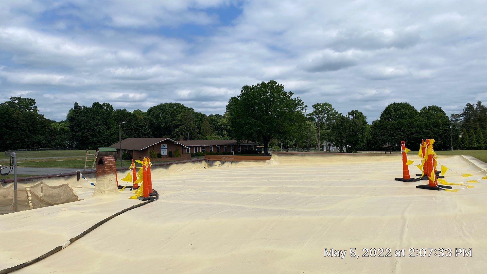 Spray Foam Roof  by Just In Time Roofing and Restoration