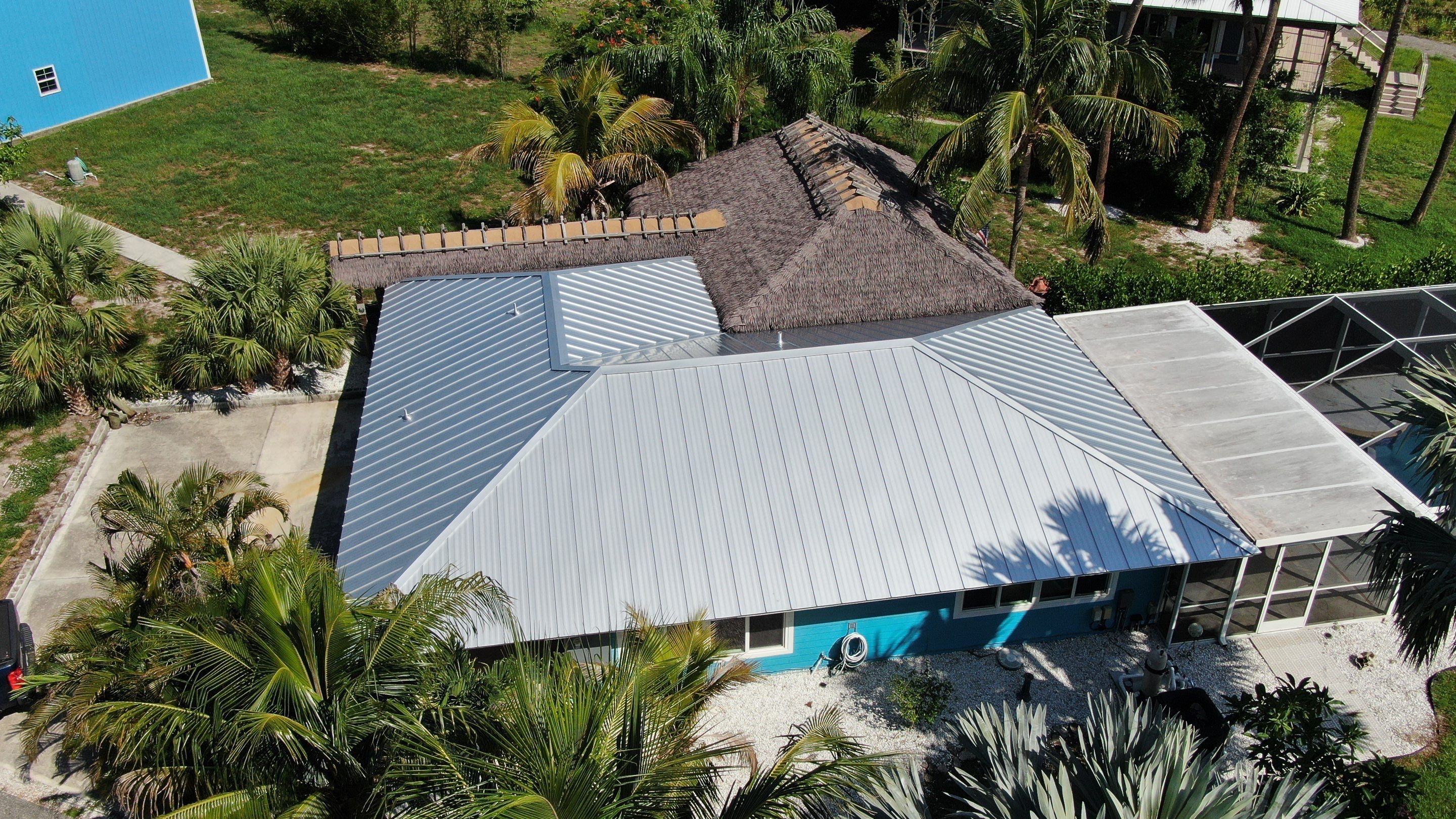 24ga 1" Nail-Strip Mill Finish by Total Roofing System The Metal Roof Experts