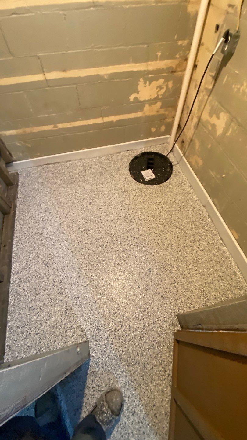 Basement Gravel by Floors in a Day, Inc