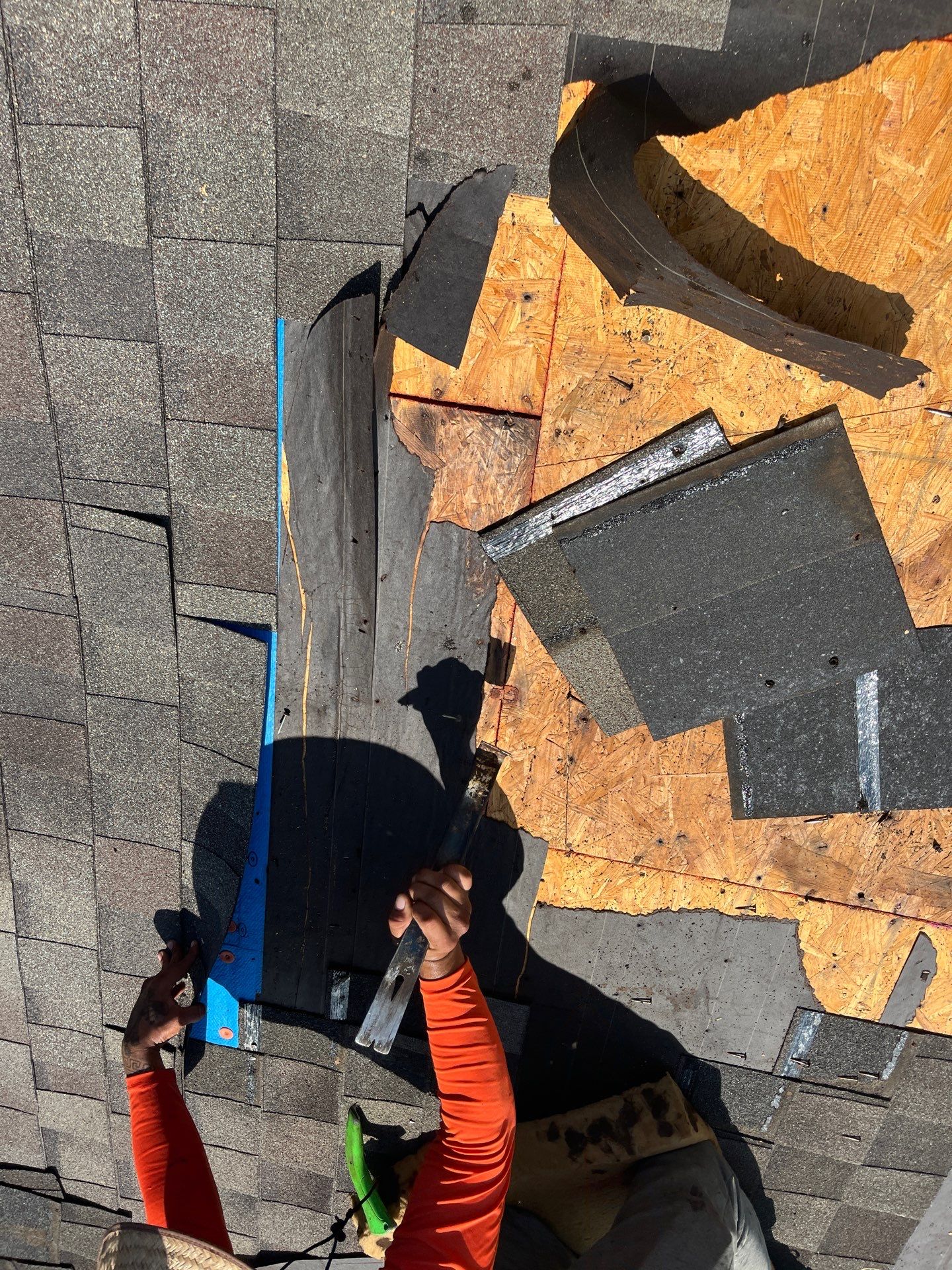 Residential Roofing Repair using Owen's Corning Duration (Lifetime) Shingles by Roof Repair Company