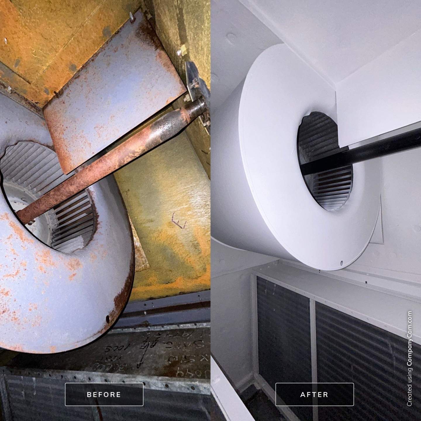 Air Handler Refurbishment by Space City Works LLC.