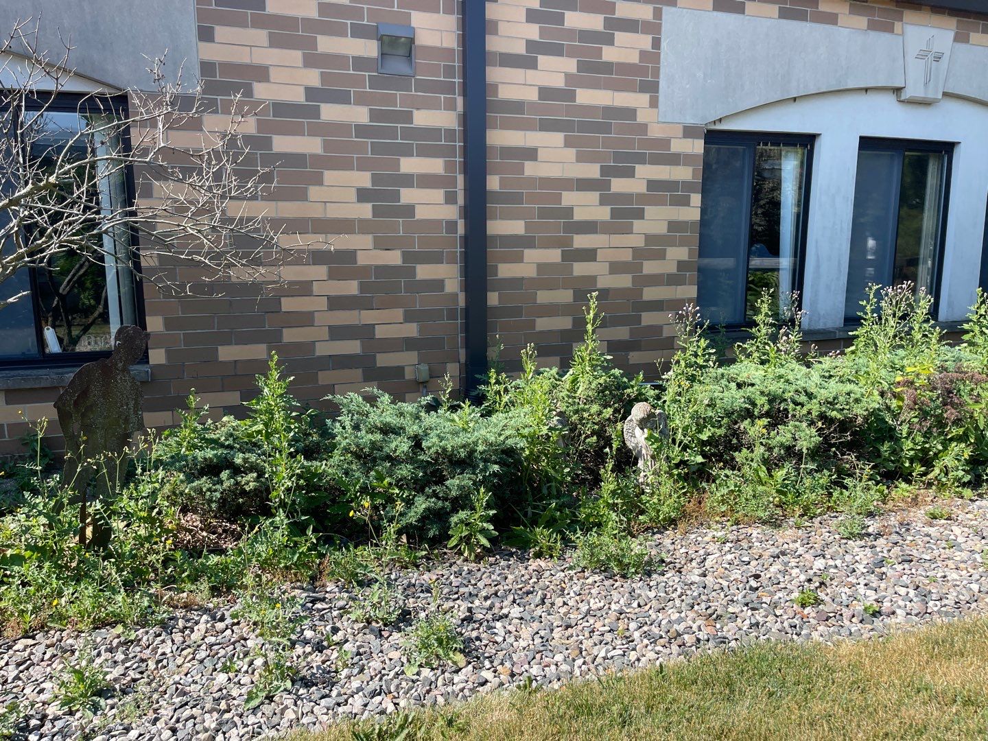 Courtyard Renovation by Carrs lawn and landscape