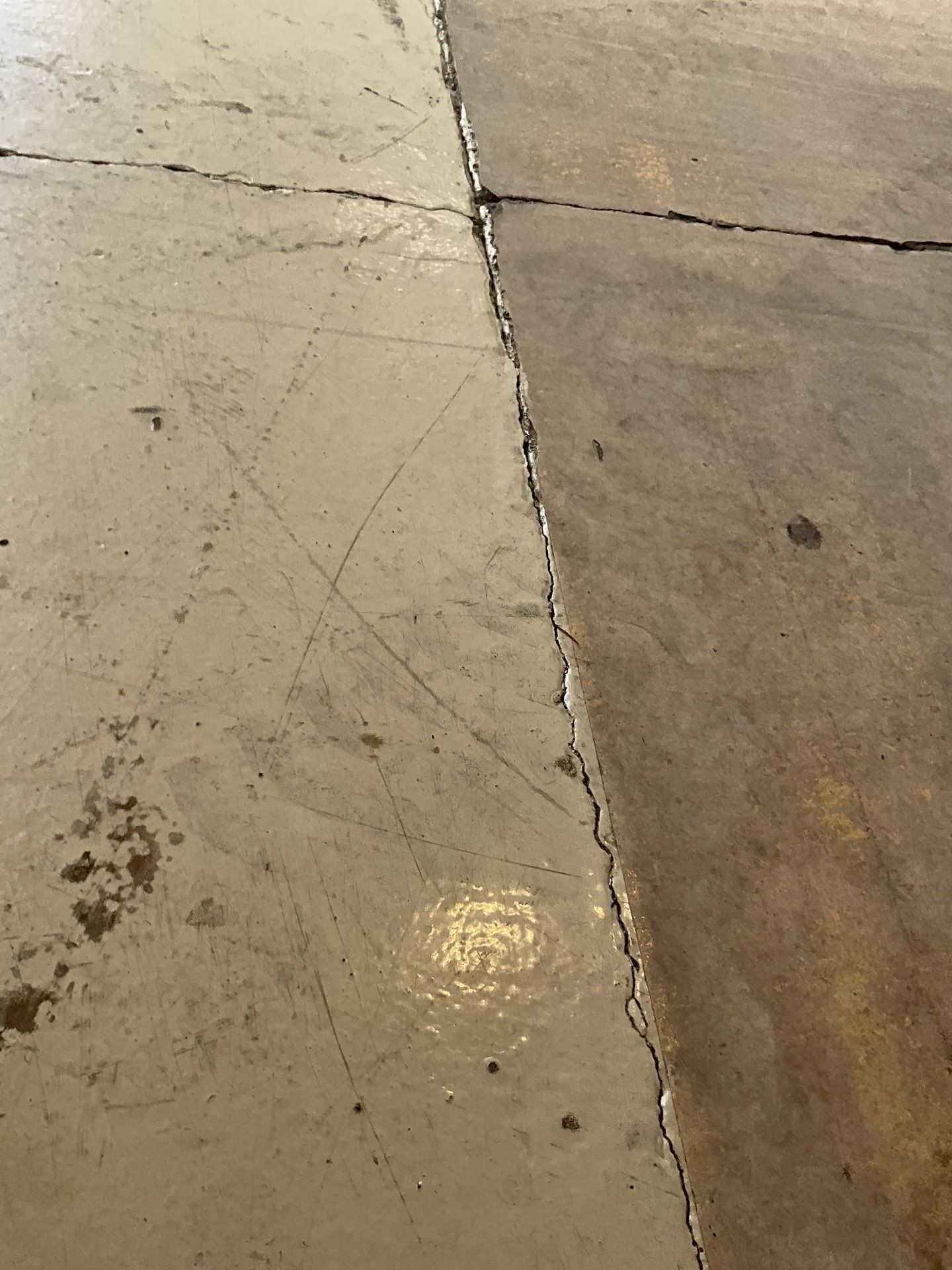 Industrial Epoxy Flooring for Army National Guard Hangar in Mobile by Cornerstone Hard Surface Restoration 