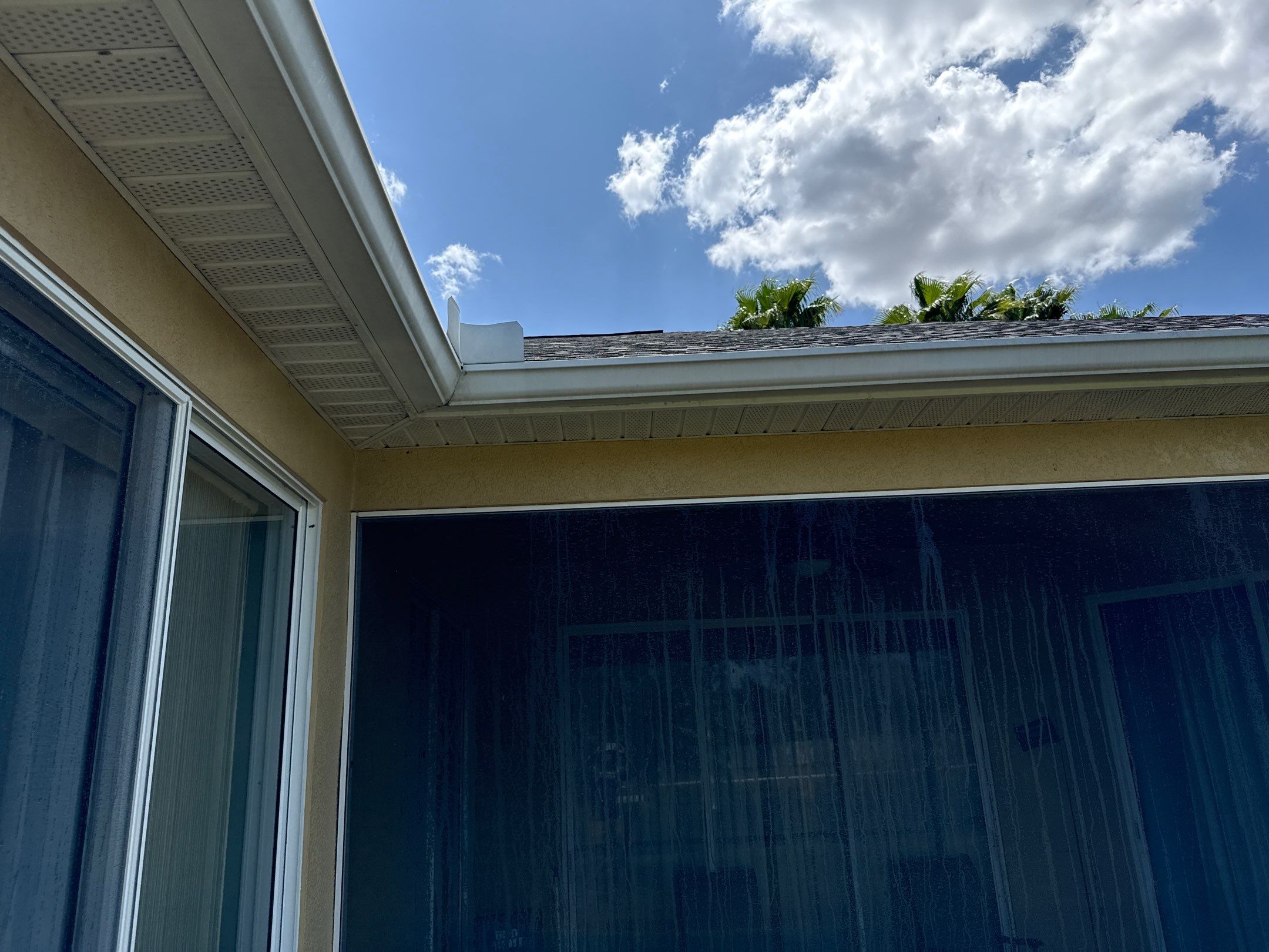 Driveway & Rear Wall Soft Wash | Lexington Community | Parrish, FL | Sunshine AquaWash by Sunshine AquaWash