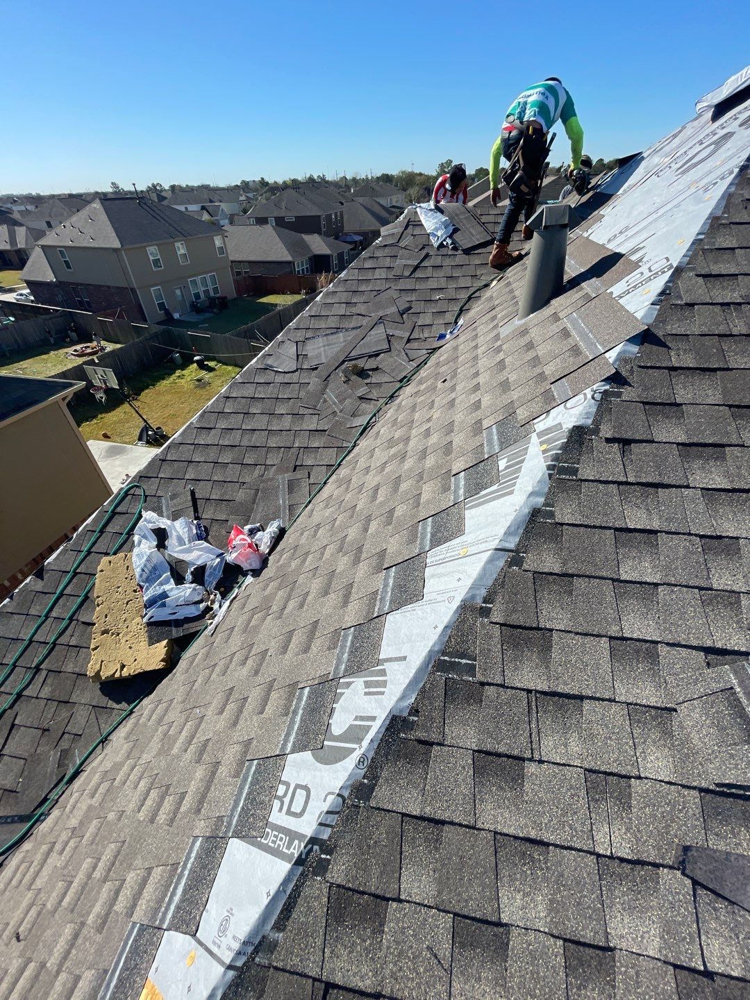 Residential Roof Replacement in Cypress Texas by Elite Roofing LLC