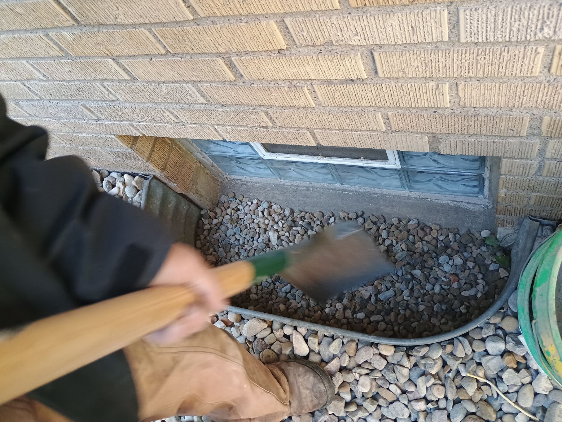A French Drain for Jeniffer by Waterproofing Northeast
