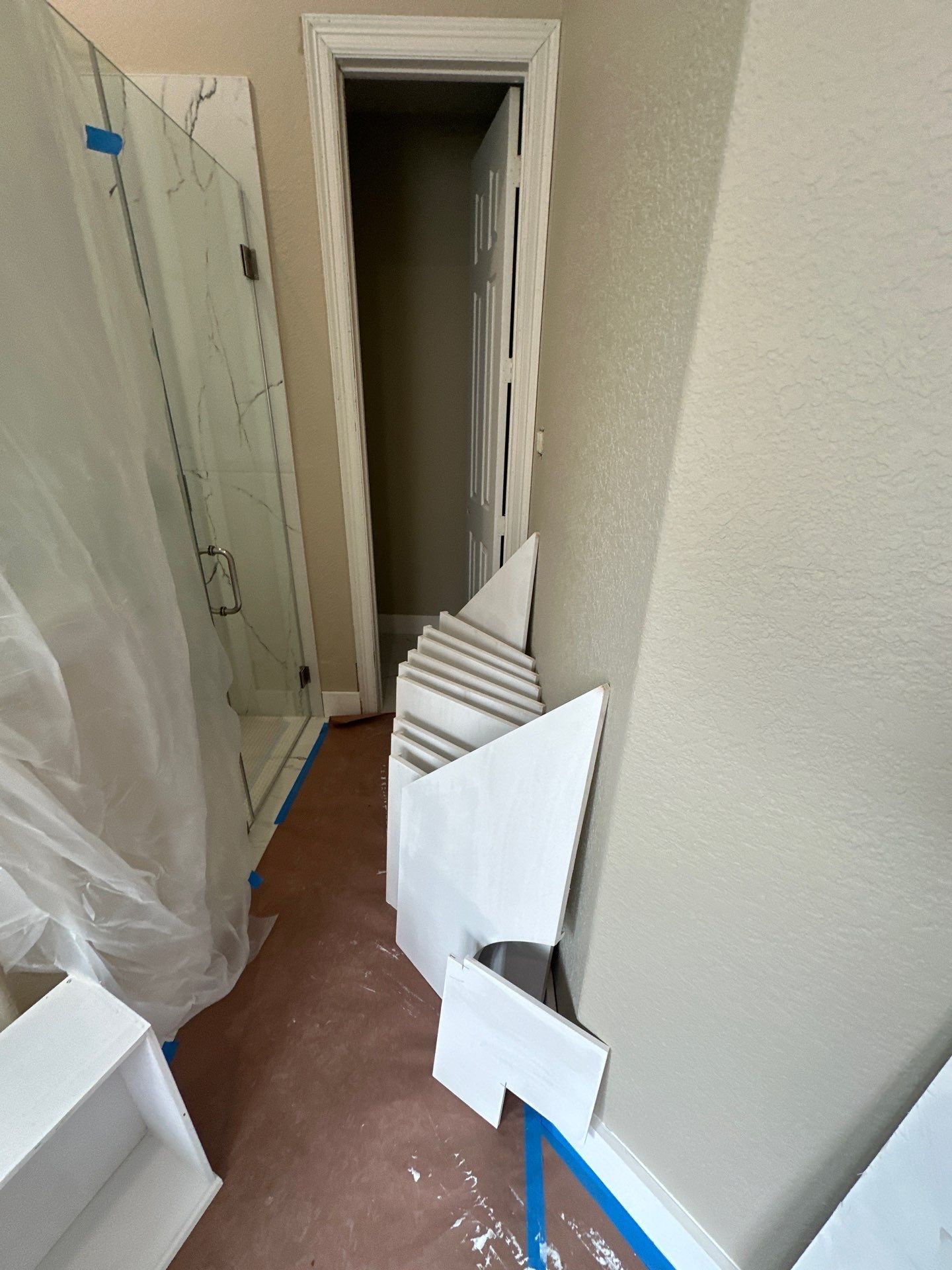 Bathroom Remodel and Closet in Cinco Ranch, TX by SophAlx LLC