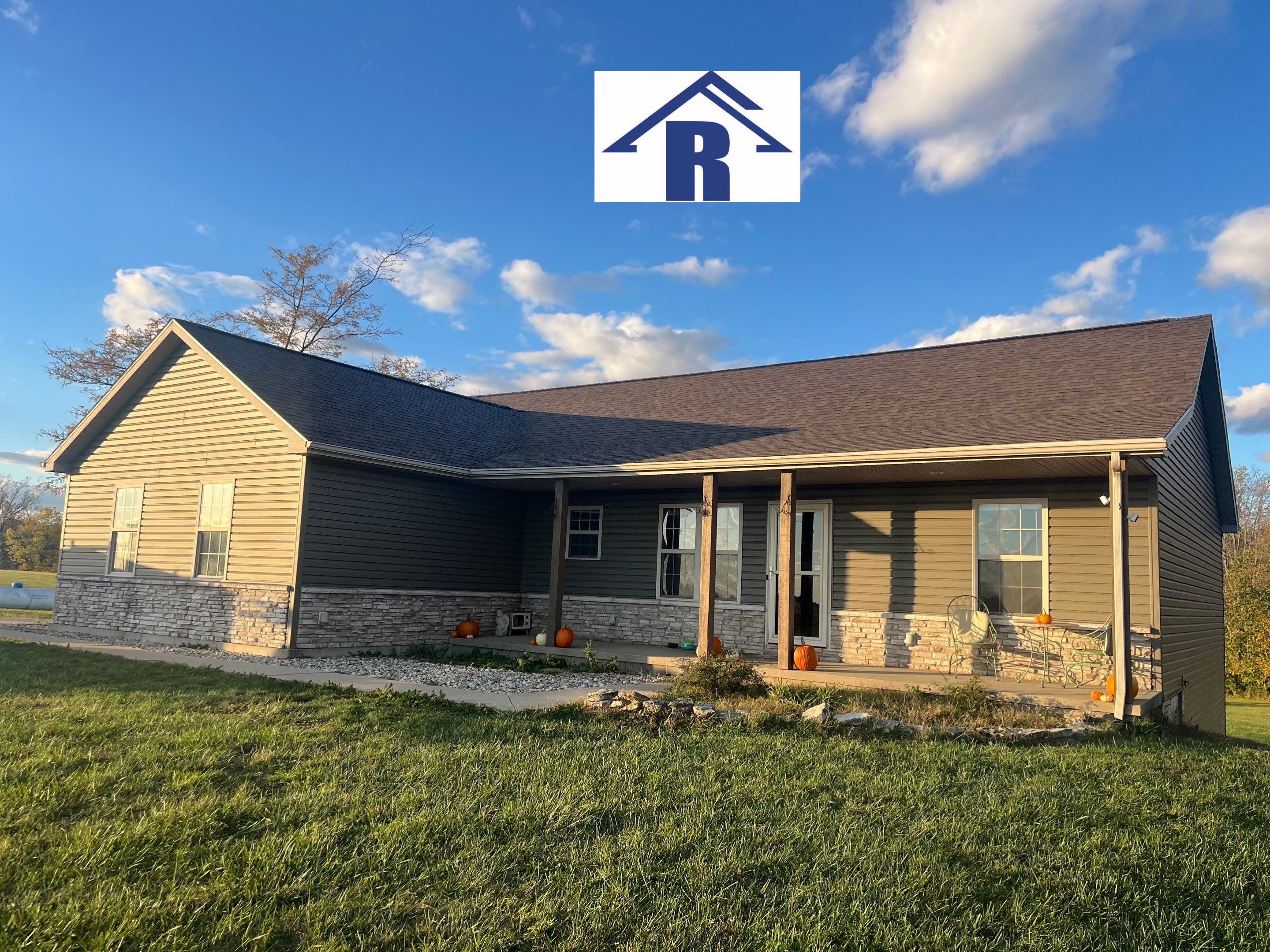 Project in Lynn￼, IN by Rodeffer Roofing INC