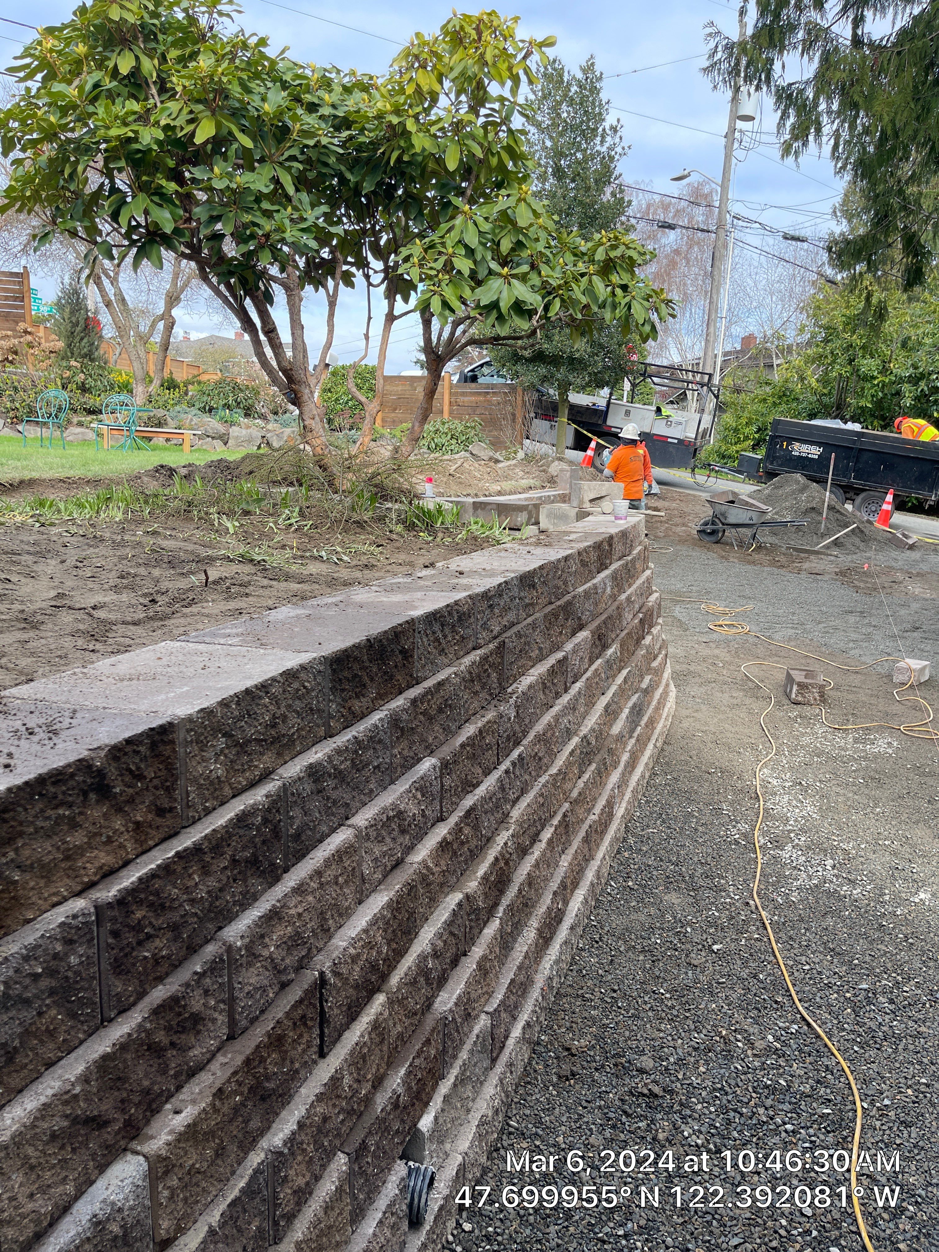 Lorra | Asphalt Driveway Repair & Retaining Wall by Jireh Asphalt & Concrete Inc 
