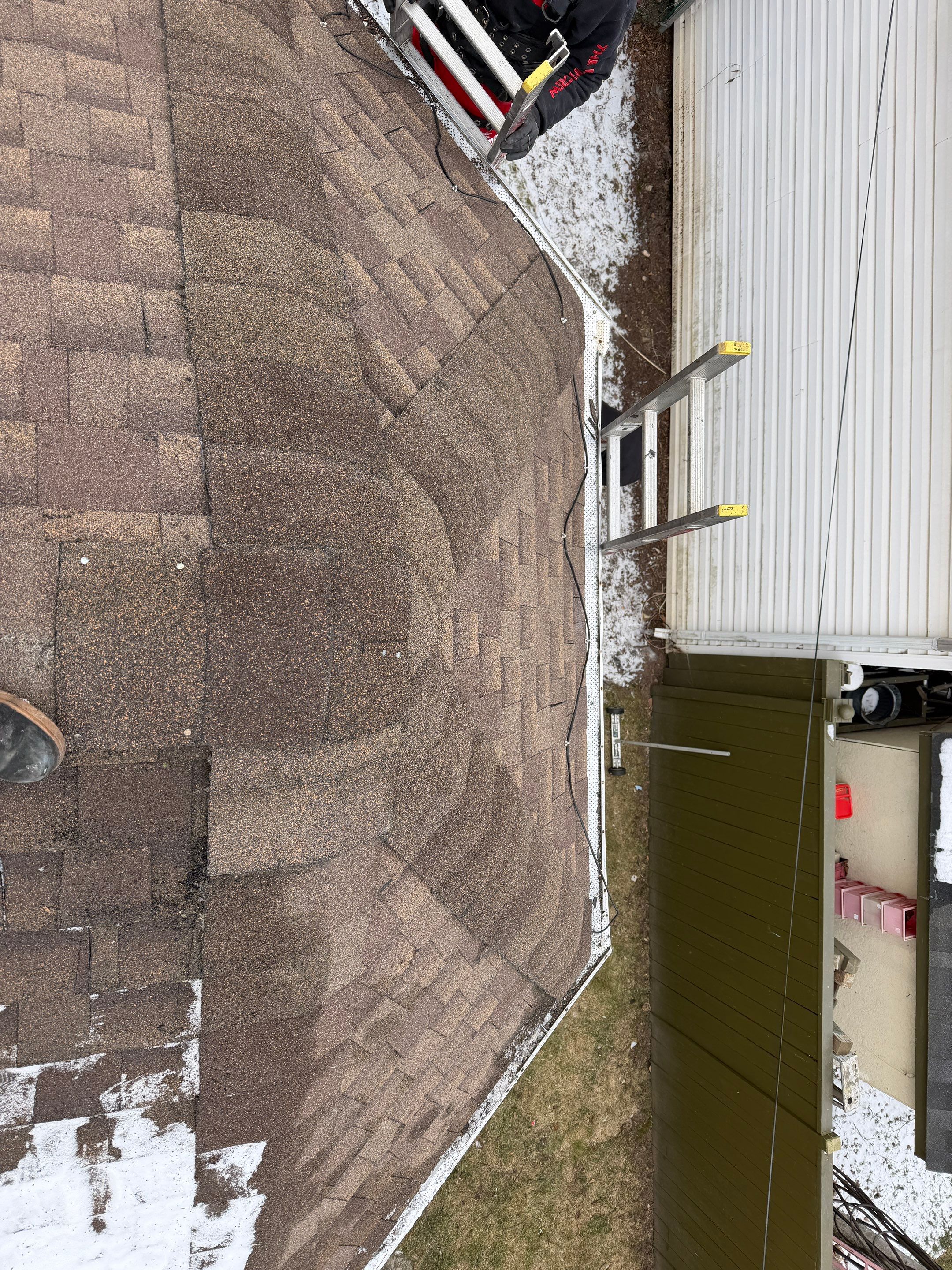 Project in Hamilton by The Roofing Crew