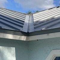 24ga 1" Nail-Strip Dove Gray  by Total Roofing System The Metal Roof Experts