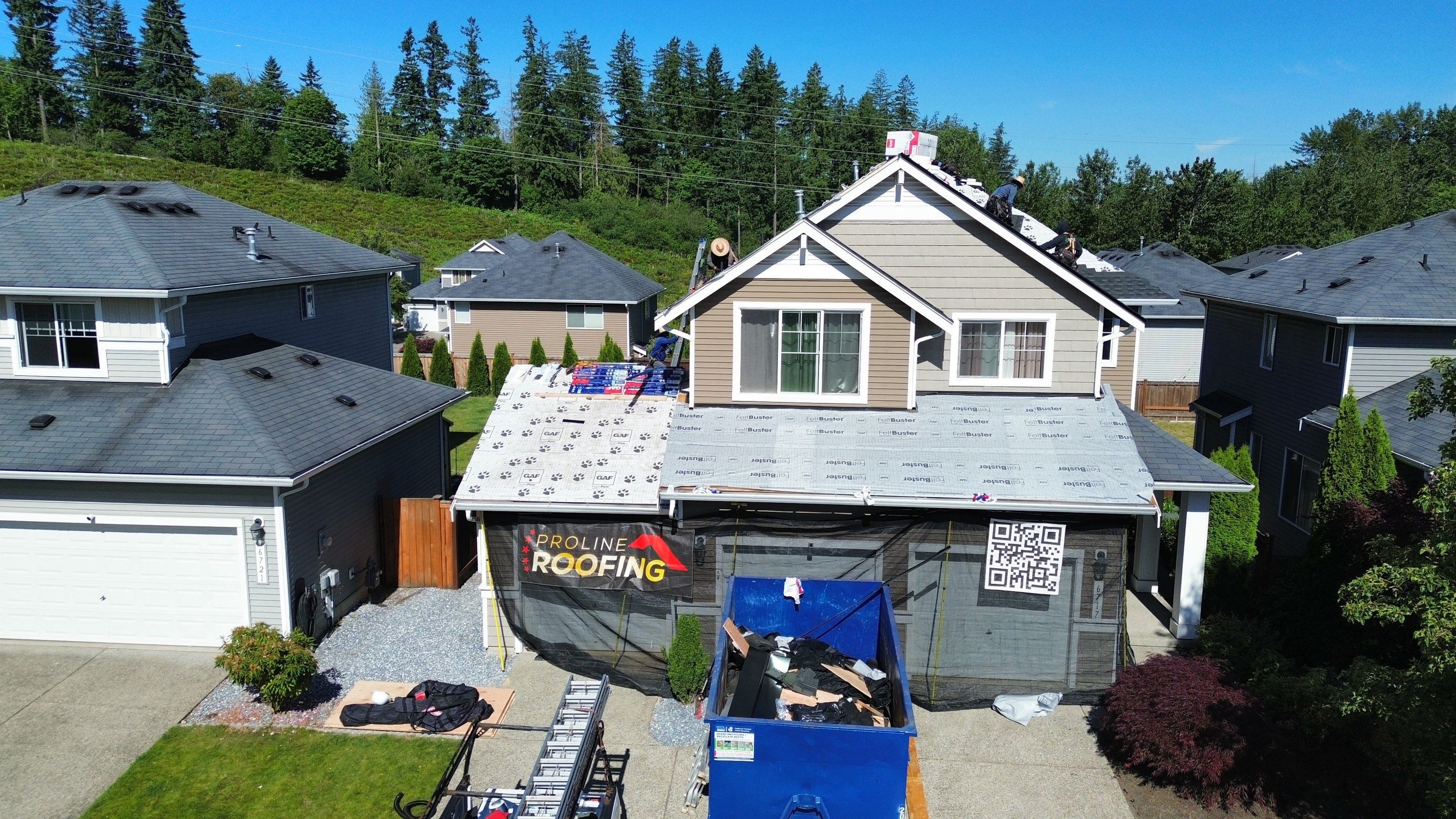 GAF Timberline HDZ, Charcoal  by Proline Roofing & Restoration LLC