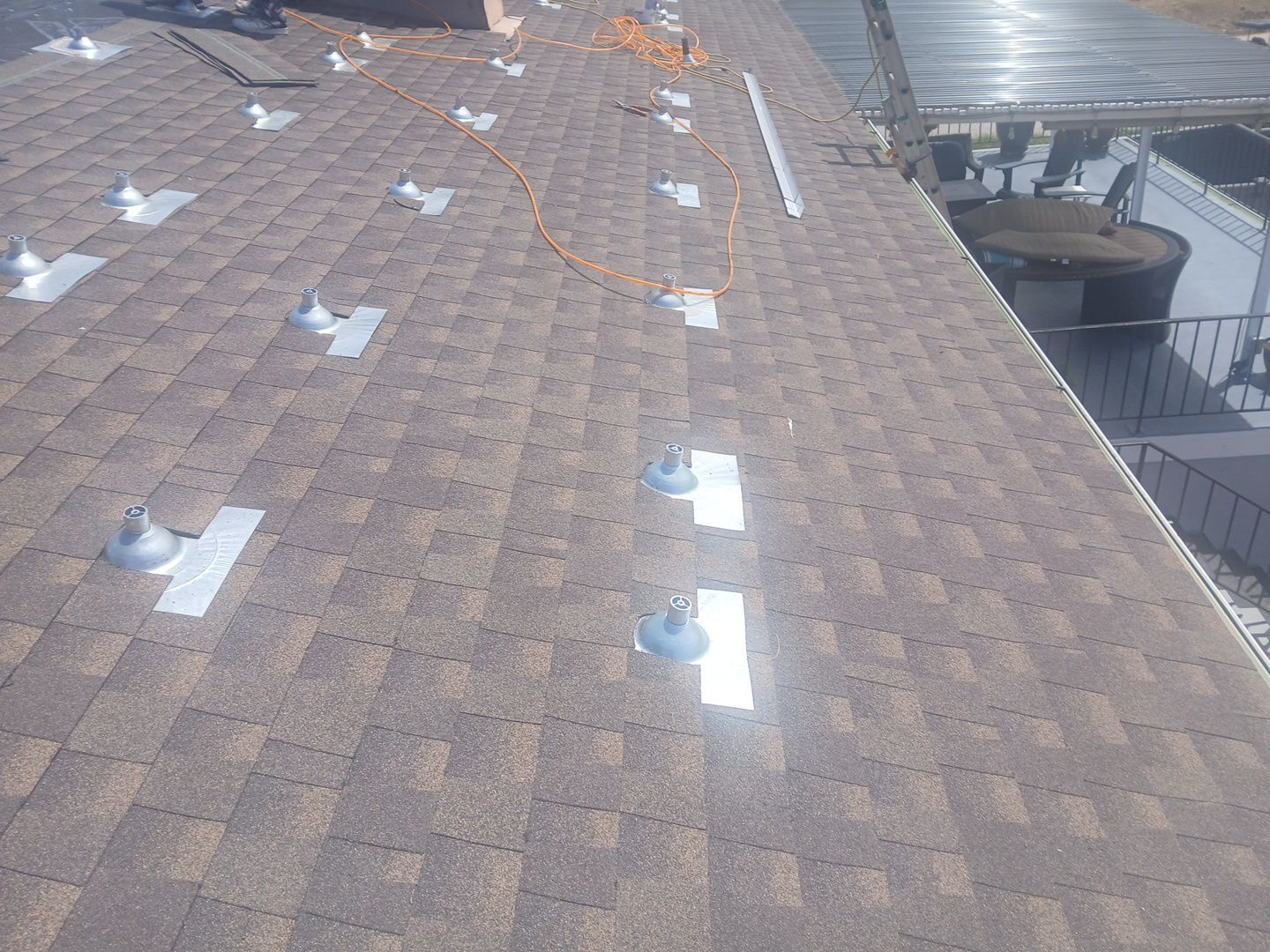Roof Preparation for Solar Panels using GAF Shingles  by Hull Brothers Roofing