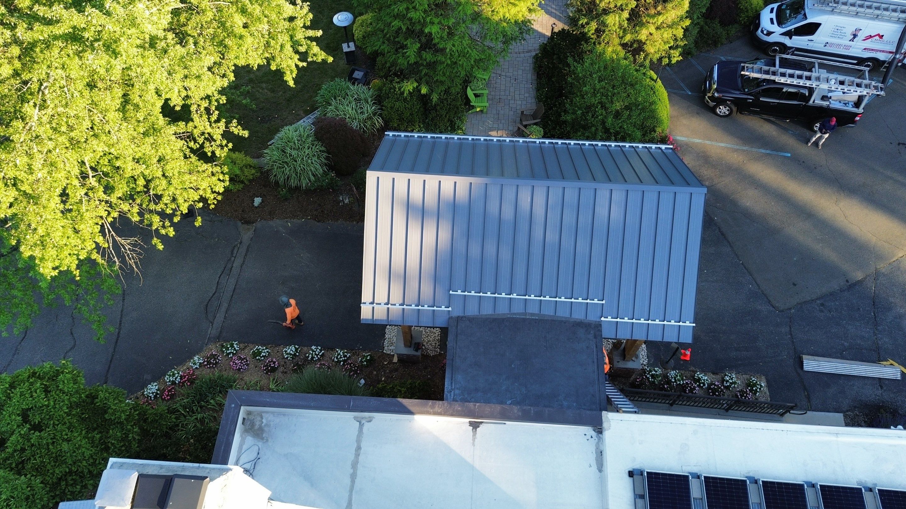 Standing seam metal roof by CMNG LLC