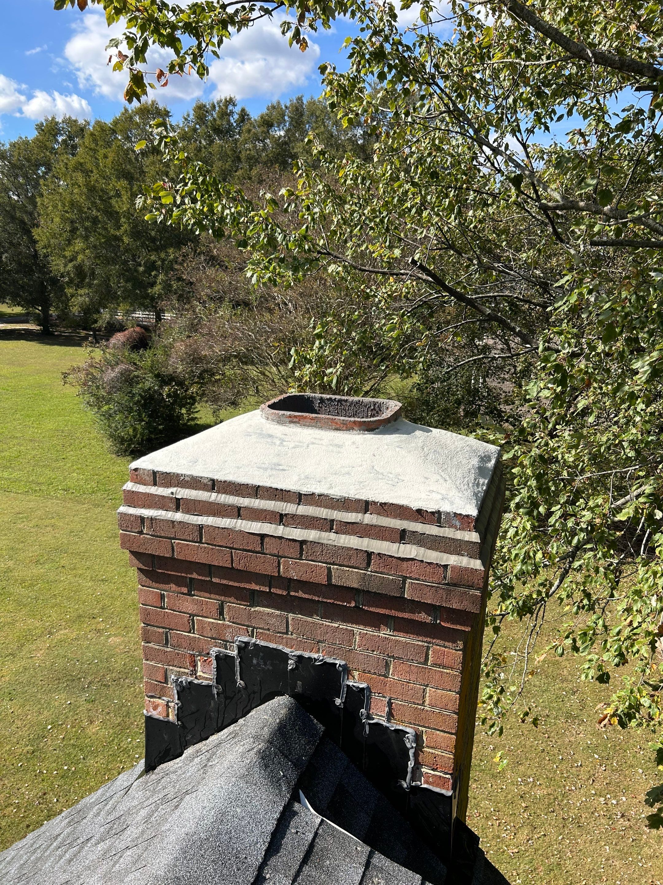 Chimney Cap and Crown Repair by Premier Chimney and Roofing