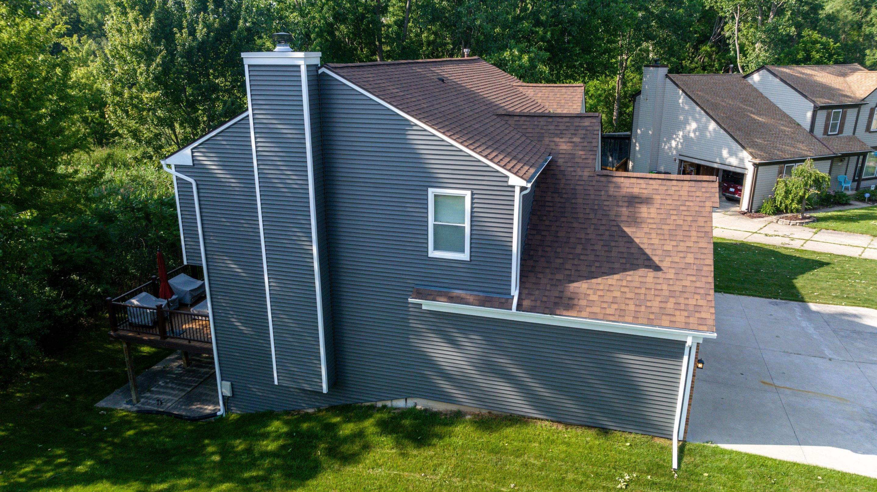 Siding Installation using Certainteed Monogram Vinyl D4" by Bloomfield Construction & Restoration