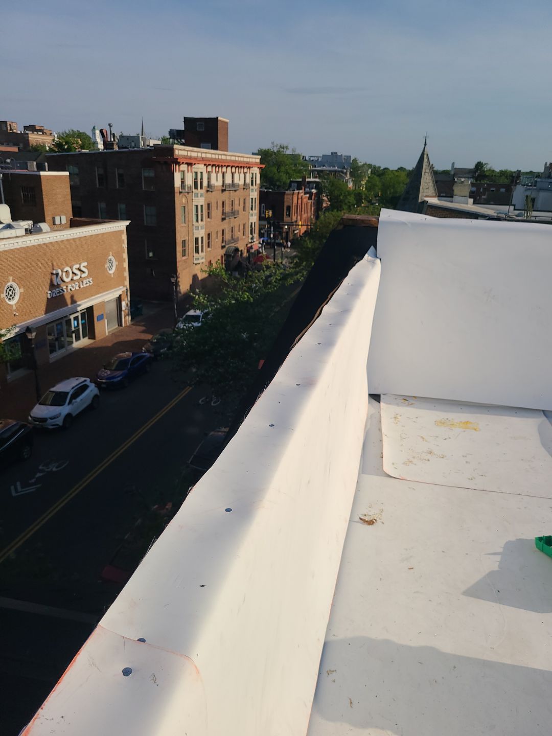 Alexandria: Carlisle Syntec TPO Flat Roof Installation by RM Banning, Inc.