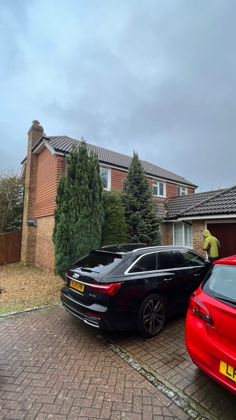 Roof and Patio Cleaning using Honda 15lpm Low Pressure Washing Machine by Ges Exterior Cleaning ltd