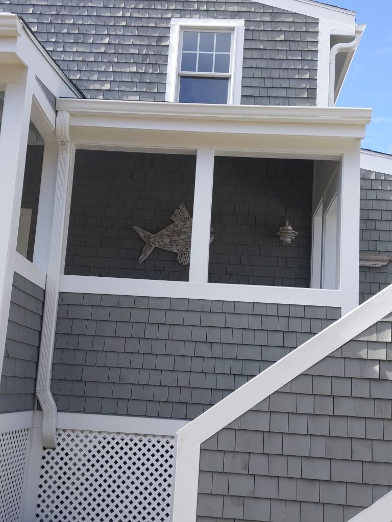 Hull, MA Gutter Installation using 5" K-Style Aluminum Gutter by Gutter Pro Enterprises