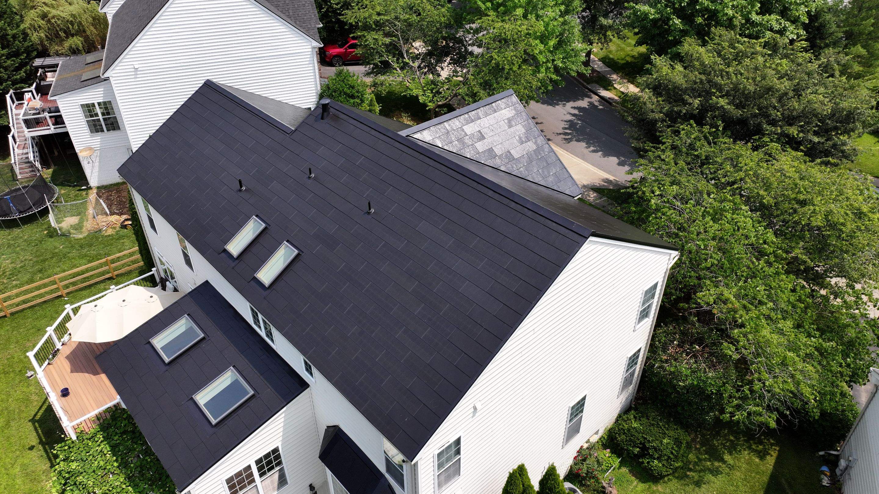 New Tesla Solar Roof in Maryland by American Home Contractors