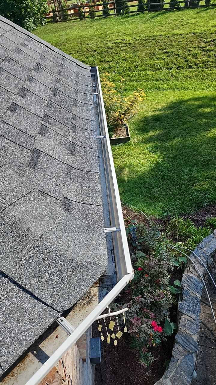 Gutter guard instalation  by Power Wash Masters LLC